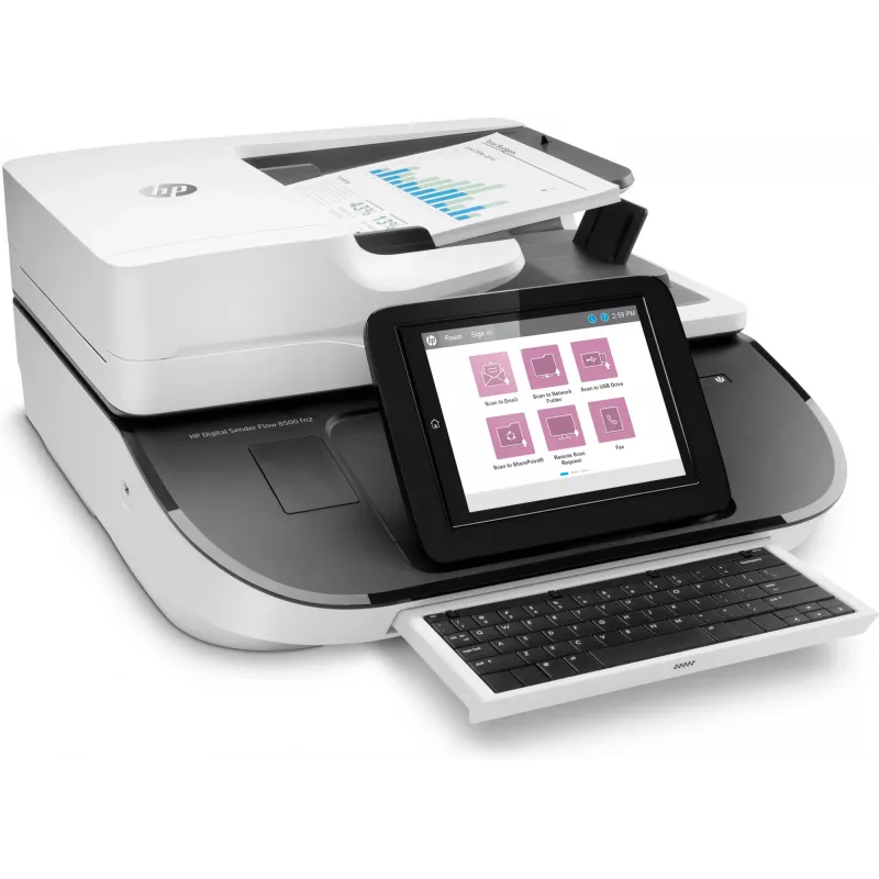 Escáner de mesa y ADF HP Flow 8500 fn2 600 x 600 DPI