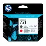 Cabezal de impresión HP 771 Negro mate/Rojo cromático DesignJet