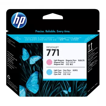 Cabezal de impresión HP 771 Magenta claro/Cian claro DesignJet