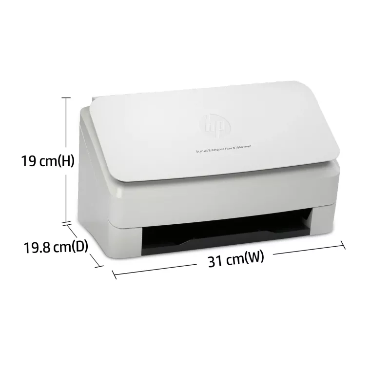 Escáner de alimentación HP Scanjet Enterprise Flow N7000 600 x 600 DPI A4 Blanco