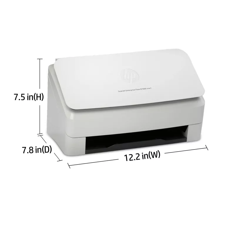 Escáner de alimentación HP Scanjet Enterprise Flow N7000 600 x 600 DPI A4 Blanco