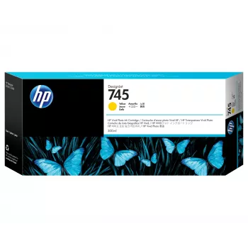 Cartucho de tinta HP 745 300 ml DesignJet, Amarillo