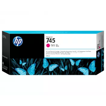 Cartucho de tinta HP 745 300 ml DesignJet, Magenta