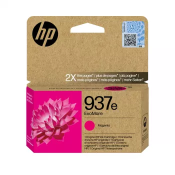 Cartucho de tinta original HP 937e EvoMore Magenta