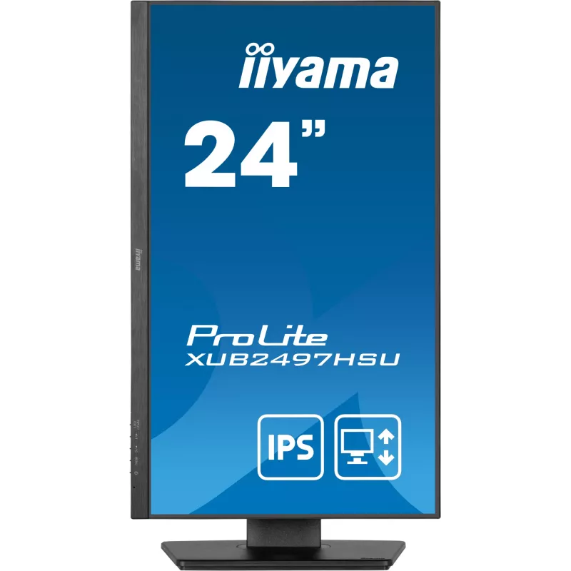 iiyama XUB2497HSU-B2 Monitor de ordenador 60,5 cm (23,8 inch) 1920 x 1080 píxeles Full HD LED Negro