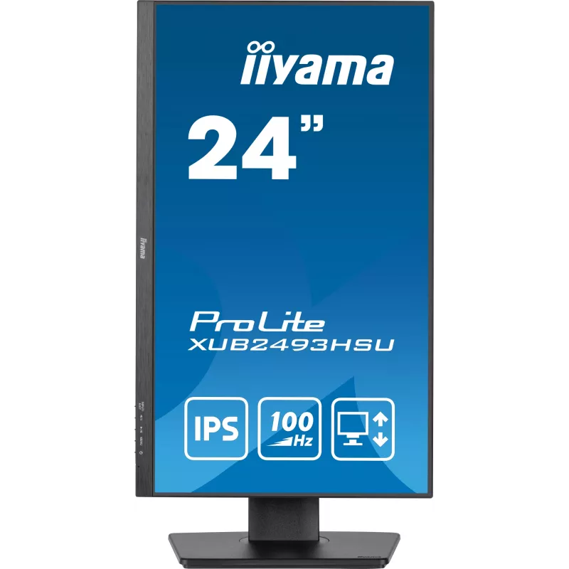 iiyama XUB2493HSU-B7 Monitor de ordenador 60,5 cm (23,8 inch) 1920 x 1080 píxeles Full HD LED Negro