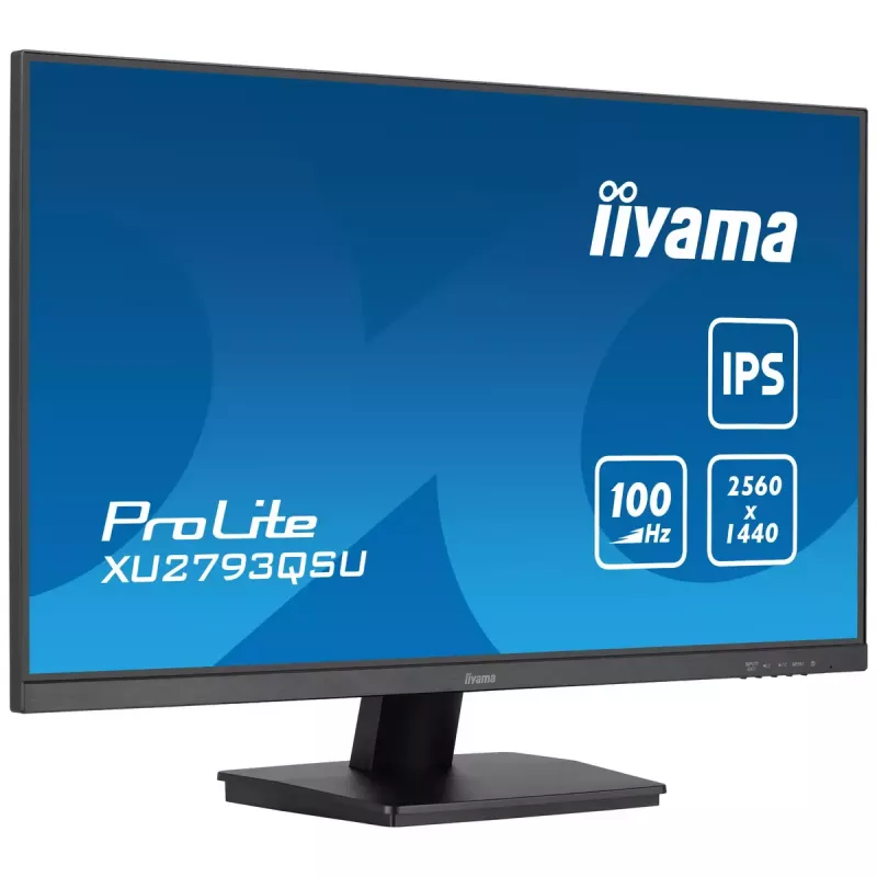 iiyama ProLite XU2793QSU-B7 Monitor de ordenador 68,6 cm (27 inch) 2560 x 1440 píxeles Quad HD LED Negro