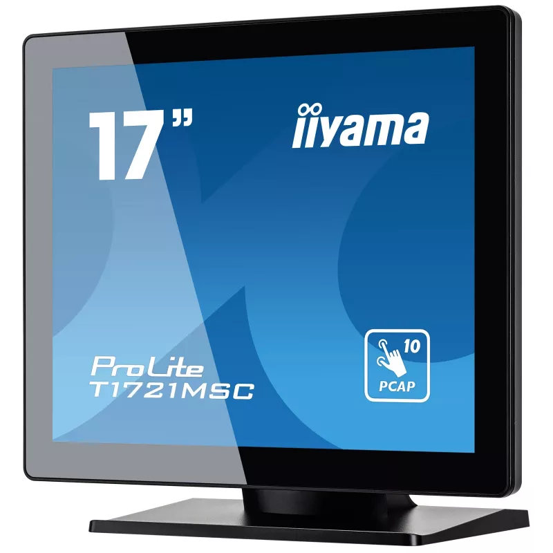 iiyama ProLite T1721MSC-B2 Monitor de ordenador 43,2 cm (17 inch) 1280 x 1024 píxeles SXGA LED Táctil Sobremesa Negro
