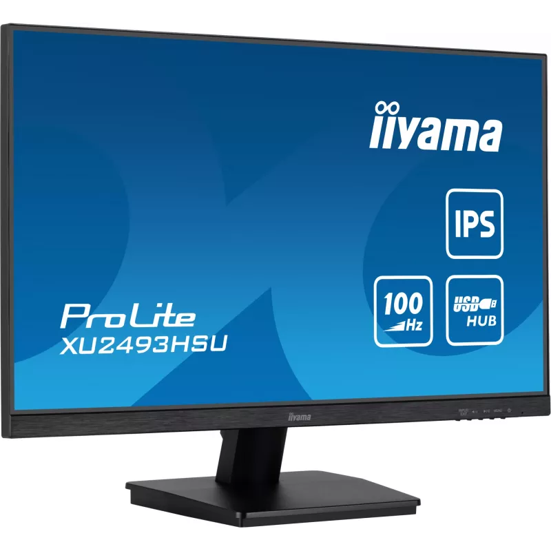 iiyama ProLite XU2493HSU-B7 Monitor de ordenador 60,5 cm (23,8 inch) 1920 x 1080 píxeles Full HD LED Negro