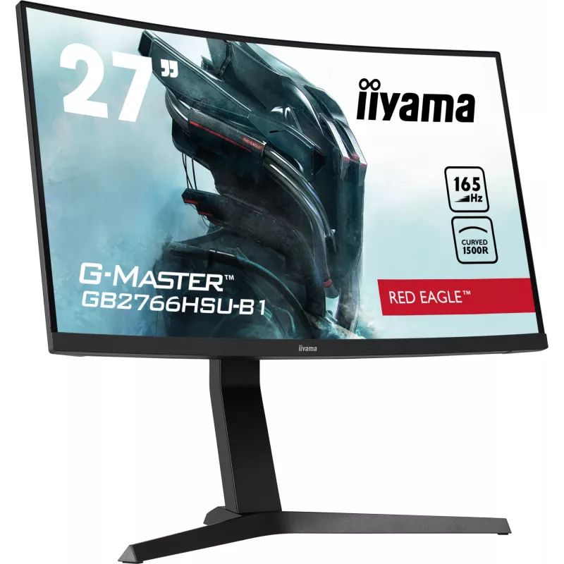 iiyama G-MASTER GB2766HSU-B1 Monitor de ordenador 68,6 cm (27 inch) 1920 x 1080 píxeles Full HD LED Negro