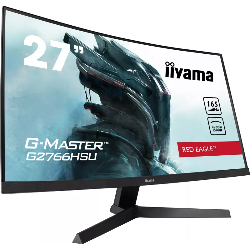 iiyama G-MASTER G2766HSU-B1 Monitor de ordenador 68,6 cm (27 inch) 1920 x 1080 píxeles Full HD LED Negro