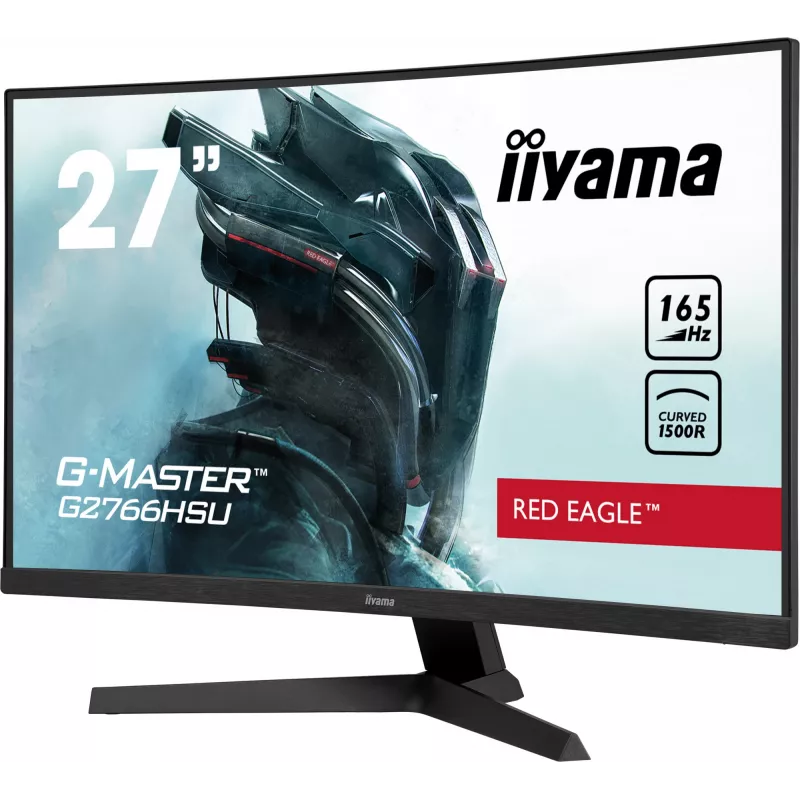 iiyama G-MASTER G2766HSU-B1 Monitor de ordenador 68,6 cm (27 inch) 1920 x 1080 píxeles Full HD LED Negro