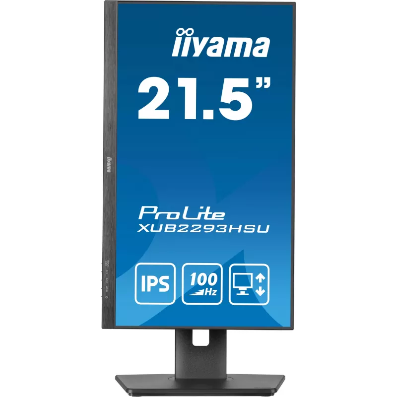 iiyama ProLite XUB2293HSU-B7 Monitor de ordenador 54,6 cm (21,5 inch) 1920 x 1080 píxeles Full HD LED Negro