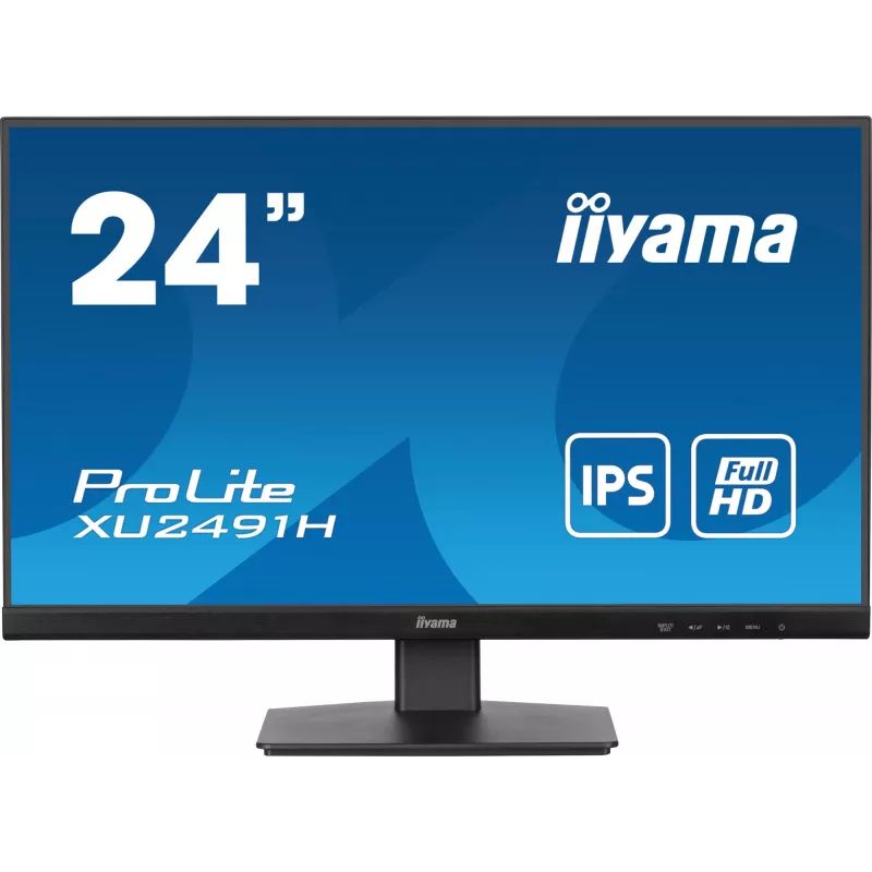 iiyama ProLite XU2491H-B1 Monitor de ordenador 60,5 cm (23,8 inch) 1920 x 1080 píxeles Full HD LED Negro