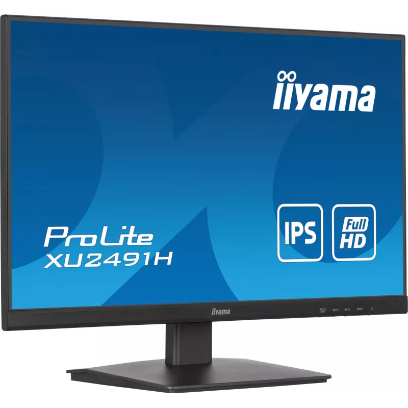 iiyama ProLite XU2491H-B1 Monitor de ordenador 60,5 cm (23,8 inch) 1920 x 1080 píxeles Full HD LED Negro