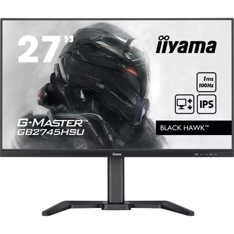 iiyama G-MASTER GB2745HSU-B2 Monitor de ordenador 68,6 cm (27 inch) 1920 x 1080 píxeles Full HD LED Negro