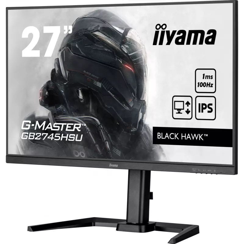 iiyama G-MASTER GB2745HSU-B2 Monitor de ordenador 68,6 cm (27 inch) 1920 x 1080 píxeles Full HD LED Negro