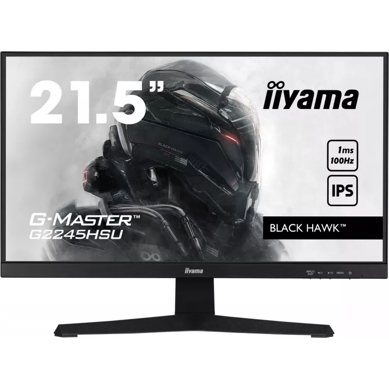iiyama G-MASTER G2245HSU-B2 Monitor de ordenador 54,6 cm (21,5 inch) 1920 x 1080 píxeles Full HD LED Negro
