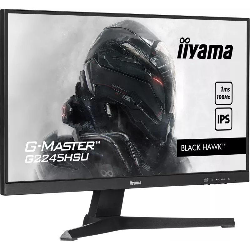 iiyama G-MASTER G2245HSU-B2 Monitor de ordenador 54,6 cm (21,5 inch) 1920 x 1080 píxeles Full HD LED Negro