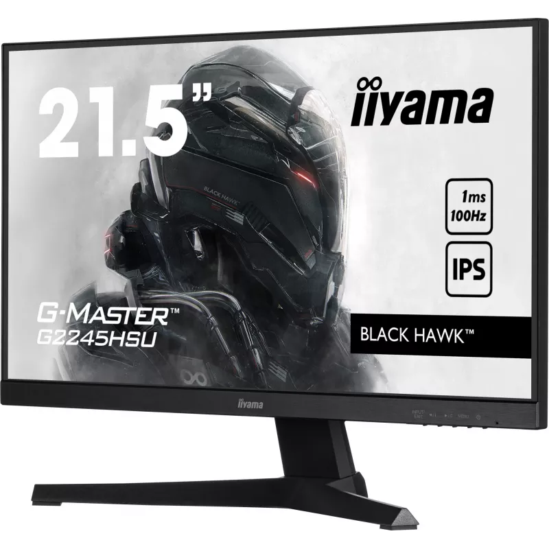 iiyama G-MASTER G2245HSU-B2 Monitor de ordenador 54,6 cm (21,5 inch) 1920 x 1080 píxeles Full HD LED Negro