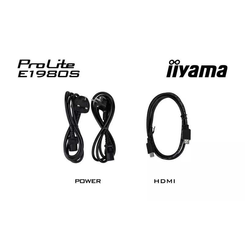 iiyama ProLite E1980S-B1 Monitor de ordenador 48,3 cm (19