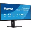 iiyama ProLite XCB3497WQSNP-B1 Monitor de ordenador 86,4 cm (34 inch) 3440 x 1440 píxeles UltraWide Quad HD LED Negro