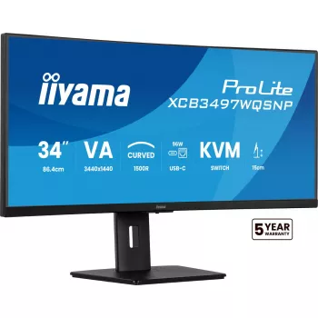 iiyama ProLite XCB3497WQSNP-B1 Monitor de ordenador 86,4 cm (34
