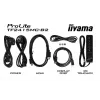 iiyama ProLite TF2215MC-B2 Monitor de ordenador 54,6 cm (21,5 inch) 1920 x 1080 píxeles Full HD LED Táctil Multiusuario Negro