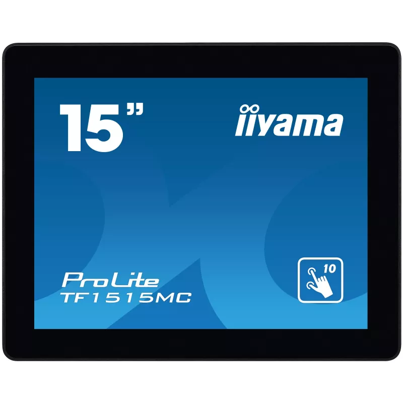 iiyama TF1515MC-B2 Monitor de ordenador 38,1 cm (15 inch) 1024 x 768 píxeles XGA LED Táctil Negro