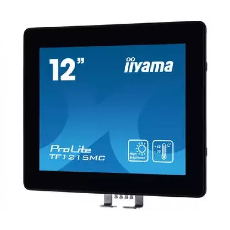 iiyama TF1215MC-B1 Monitor de ordenador 30,7 cm (12,1 inch) 1024 x 768 píxeles LCD Táctil Negro