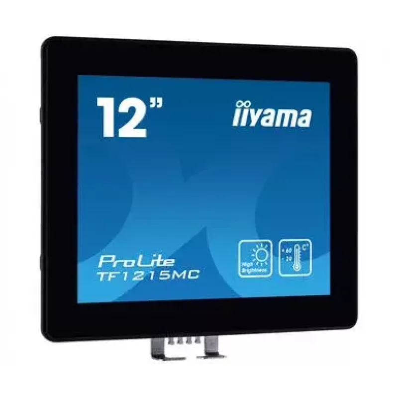 iiyama TF1215MC-B1 Monitor de ordenador 30,7 cm (12,1 inch) 1024 x 768 píxeles LCD Táctil Negro