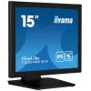 iiyama ProLite T1532MSC-B1S Monitor de ordenador 38,1 cm (15 inch) 1024 x 768 píxeles XGA LCD Táctil Negro