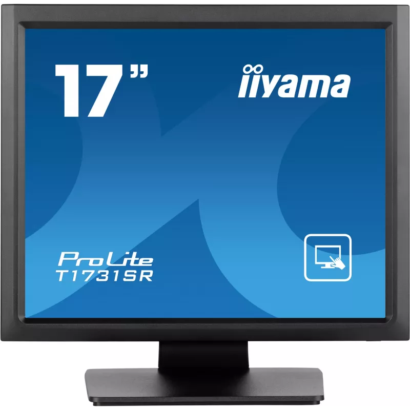 iiyama ProLite T1731SR-B1S Monitor 43,2 cm (17 inch) 1280 x 1024 píxeles SXGA LCD táctil negro