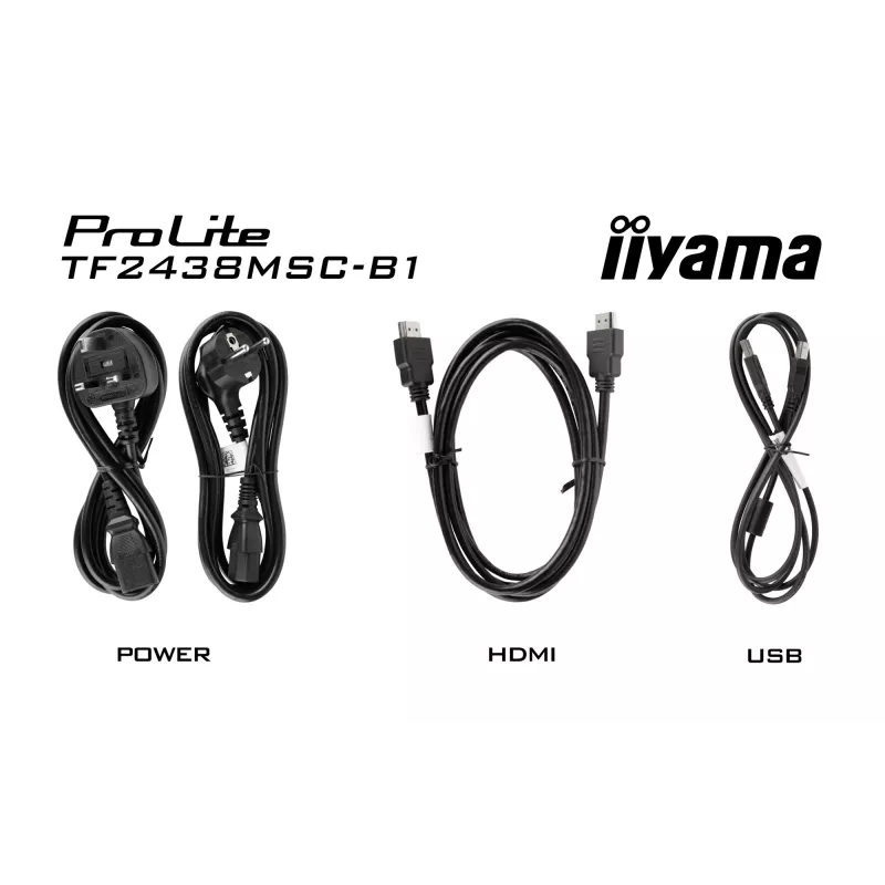 iiyama TF2438MSC-B1 Monitor 60,5 cm (23,8