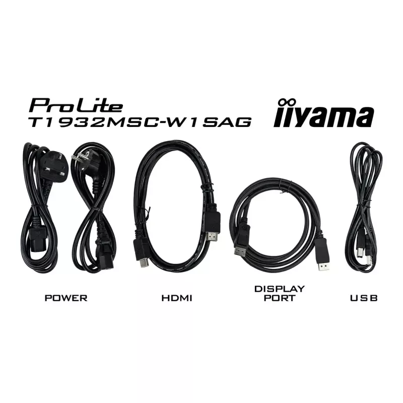 iiyama ProLite T1932MSC-W1SAG Monitor 48,3 cm (19
