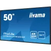 iiyama LH5041UHS-B2AG Pantalla de señalización pantalla publicitaria digital plana 127 cm (50 inch) LCD 500 cd/m² 4K Ultra HD negro 24/7