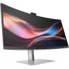 HP Series 7 Pro 34 inch Monitor de conferencia WQHD - 734pm, 86,4 cm (34 inch), 3440 x 1440 píxeles, Wide Quad HD, LCD, 5 ms, negro, plata