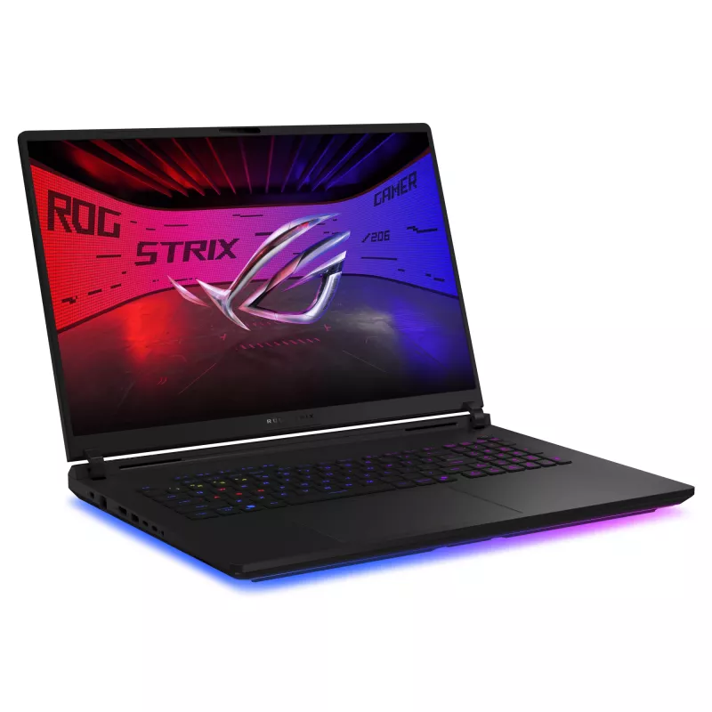 ASUS ROG Strix SCAR 18 G835LX-SA008W Portátil Intel Core Ultra 9 275HX 45,7 cm (18 inch) WQXGA 64 GB DDR5-SDRAM 2 TB SSD NVIDIA GeForce RTX 5090 Wi-Fi 7 (802.11be) Windows 11 Home alemán negro