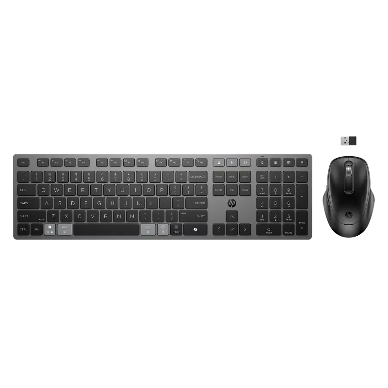 HP 725 Conjunto de teclado y ratón inalámbricos recargables multidispositivo