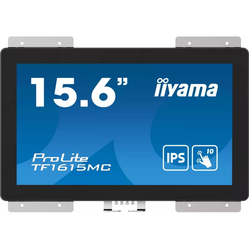 iiyama ProLite TF1615MC-B1 Monitor de ordenador 39,6 cm (15,6 inch) 1920 x 1080 píxeles Full HD Táctil Negro