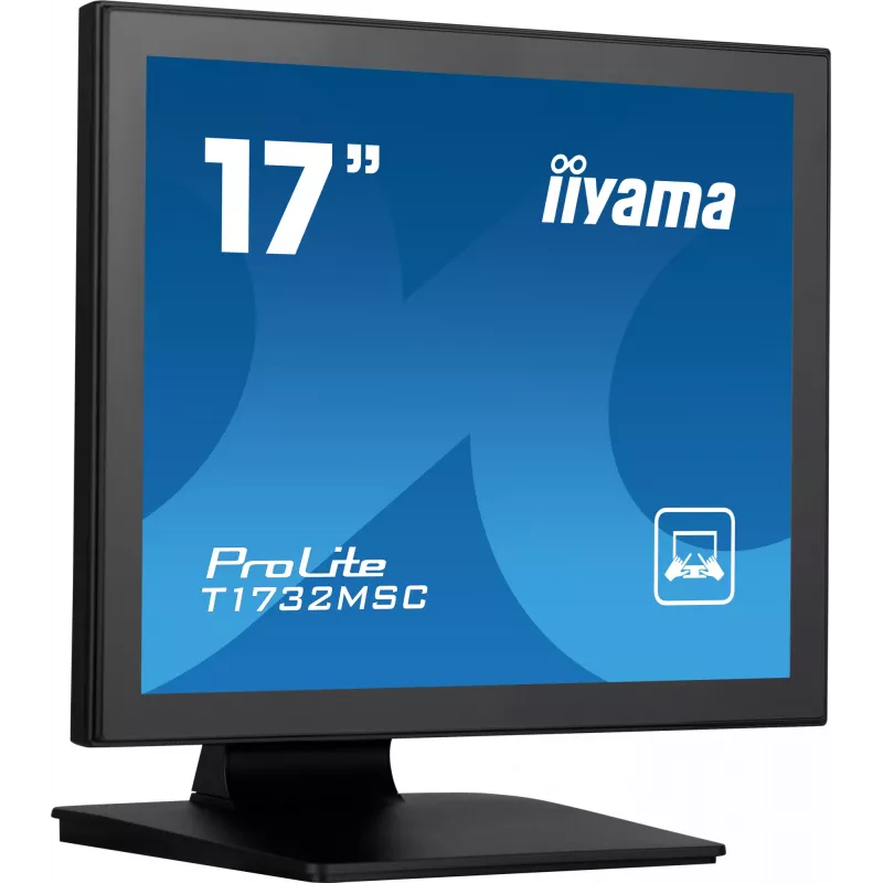 iiyama ProLite Monitor de ordenador 43,2 cm (17 inch) 1280 x 1024 píxeles LED Táctil Sobremesa Negro