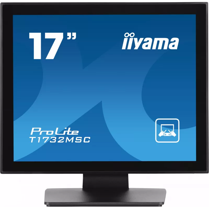 iiyama ProLite Monitor de ordenador 43,2 cm (17 inch) 1280 x 1024 píxeles LED Táctil Sobremesa Negro
