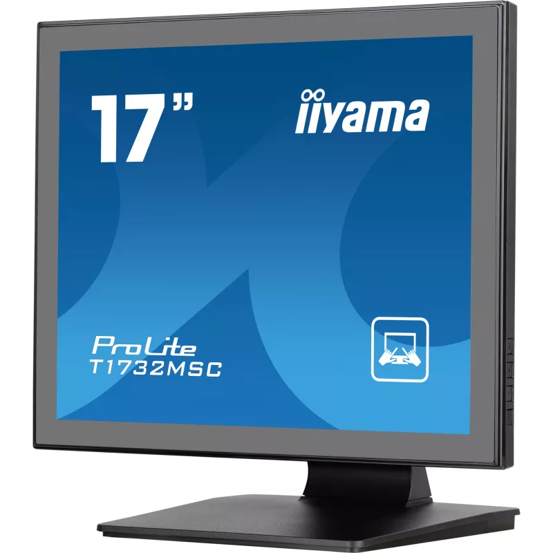 iiyama ProLite Monitor de ordenador 43,2 cm (17 inch) 1280 x 1024 píxeles LED Táctil Sobremesa Negro