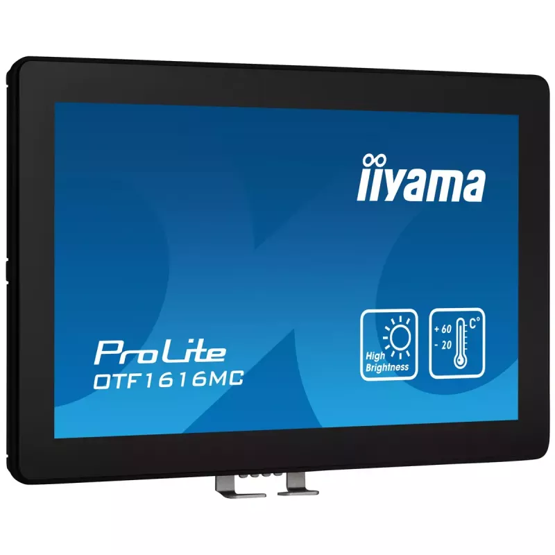 iiyama OTF1616MC-B1 Monitor de ordenador 39,6 cm (15,6 inch) 1920 x 1080 píxeles Full HD LCD Táctil Negro