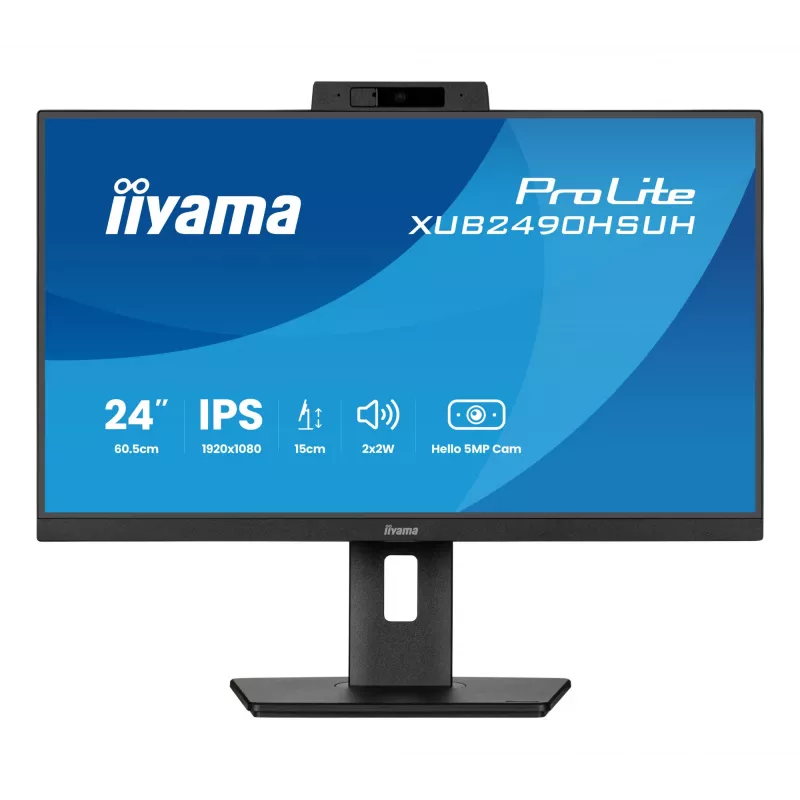 iiyama XUB2490HSUH-B2 Monitor de ordenador 60,5 cm (23,8 inch) 1920 x 1080 píxeles Full HD LED Negro
