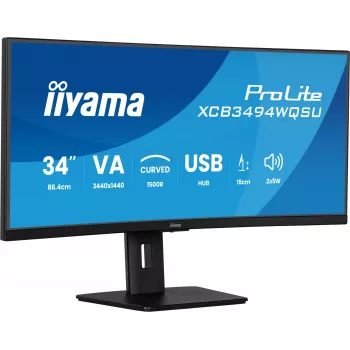 iiyama ProLite XCB3494WQSU-B1 Monitor de ordenador 86,4 cm (34