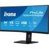 iiyama ProLite XCB3494WQSU-B1 Monitor de ordenador 86,4 cm (34 inch) 3440 x 1440 píxeles UltraWide Quad HD LED Negro