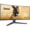 iiyama G-MASTER GCB3486WQSCP-B1 Monitor de ordenador 86,4 cm (34 inch) 3440 x 1440 píxeles UltraWide Quad HD Negro