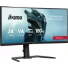 iiyama G-MASTER GCB3484WQSU-B1 Monitor de ordenador 86,4 cm (34 inch) 3440 x 1440 píxeles UltraWide Quad HD LED Negro