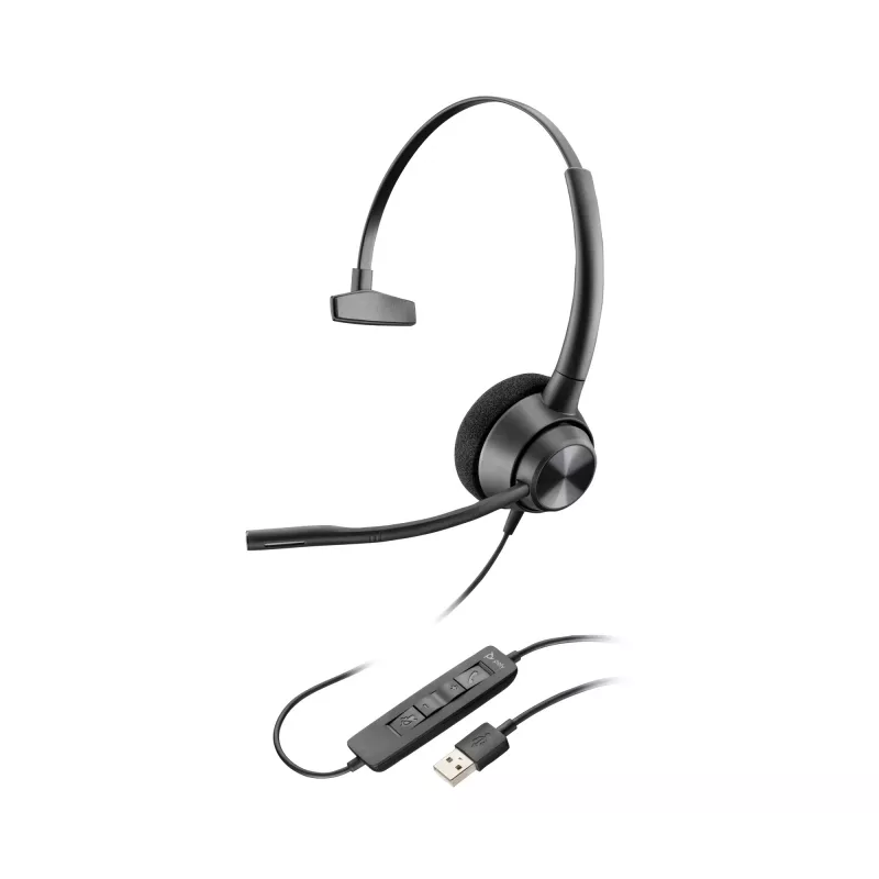 HP Poly EncorePro 310 Auricular USB-A monoaural TAA